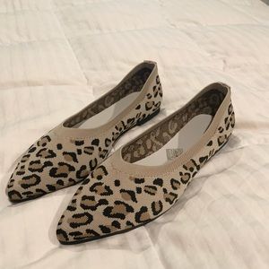 SHEIN leopard print flats size 8.5 new without tags.